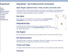 Tablet Screenshot of doppelkopf-1.de